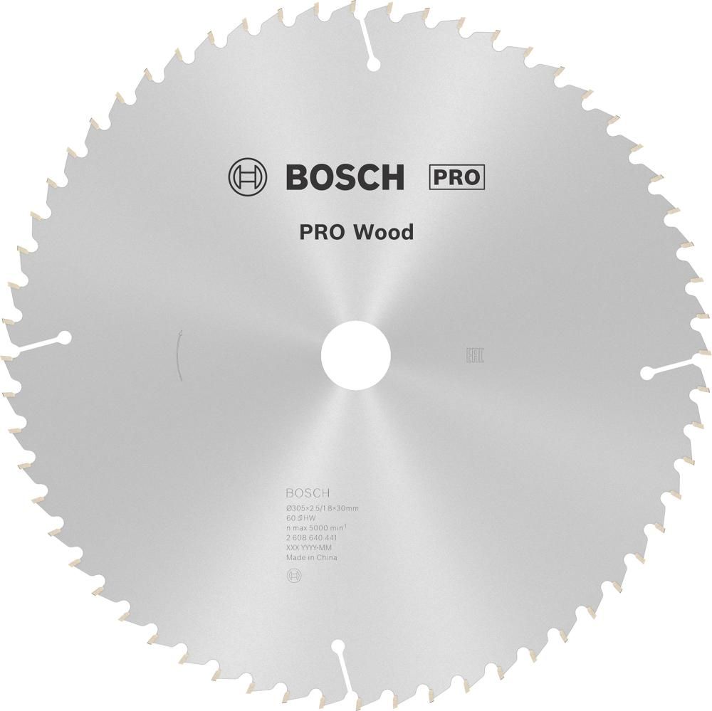 HM-Kreissägeblatt 305x2,5/18x30 60Z WZ BoscVE à 1 Stück Optiline Wood f.Kappsägen