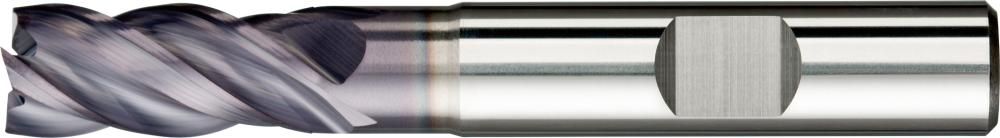 Schaftfräser VHM HPC langTiAlN Typ UNI Z4 35/38Grad Schaft HB Werksnorm 3mm FORMAT