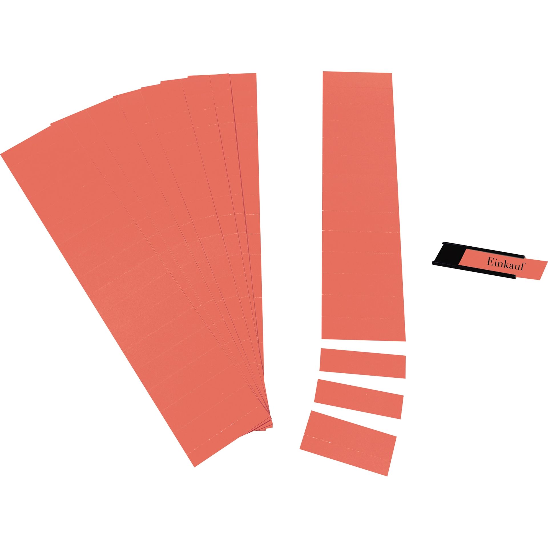 Einsteckkarte 60x17mm rot 170 St./Pack.