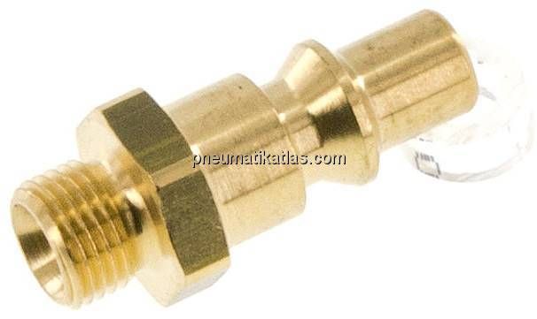 Kupplungsstecker (ARO/ORION) G 1/8"(AG), Messing