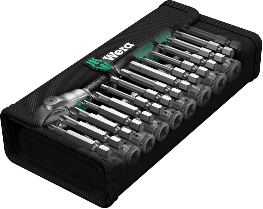 Wera Steckschlüssel-Garnitur 1/4" ZYKLOP speed