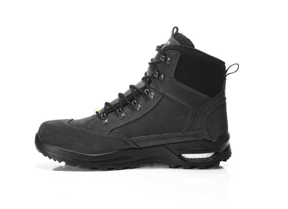ELTEN RONAN XXF dark WR Berufsstiefel Mid O2 ESD, Grau, Gr. 45