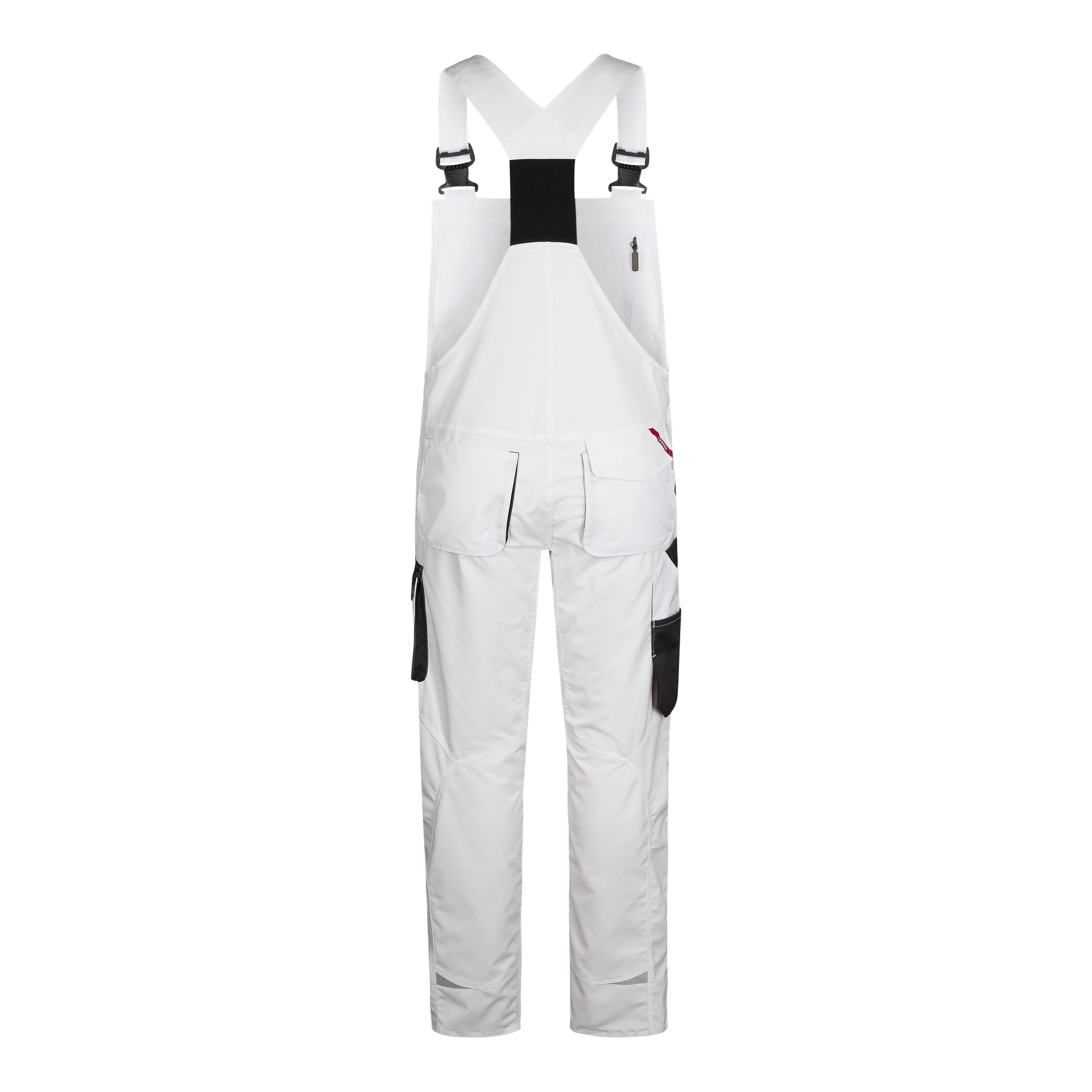 Galaxy Light Latzhose Weiss/Anthrazit Grau, Gr. 24