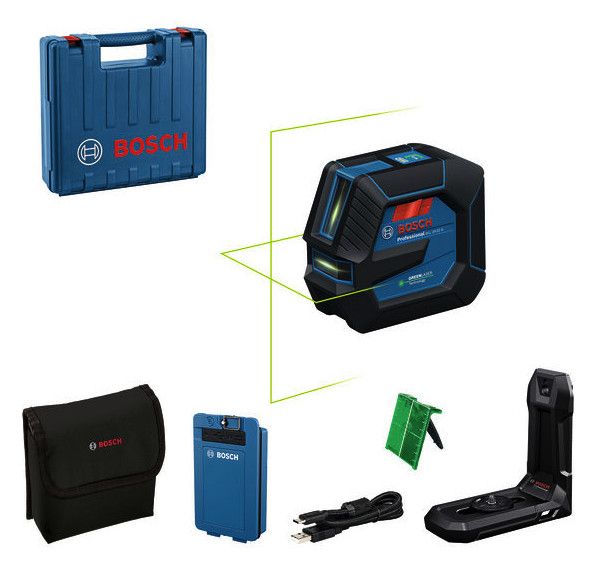 BOSCH Kreuzlinienlaserset, IP65