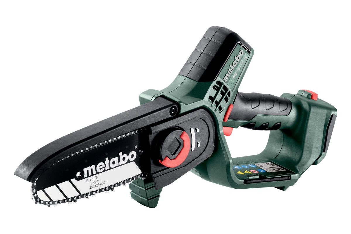 Akku-Gehölzsäge MS 18 LTX 15 Metabo ohne Akku ohne Ladegerät Karton