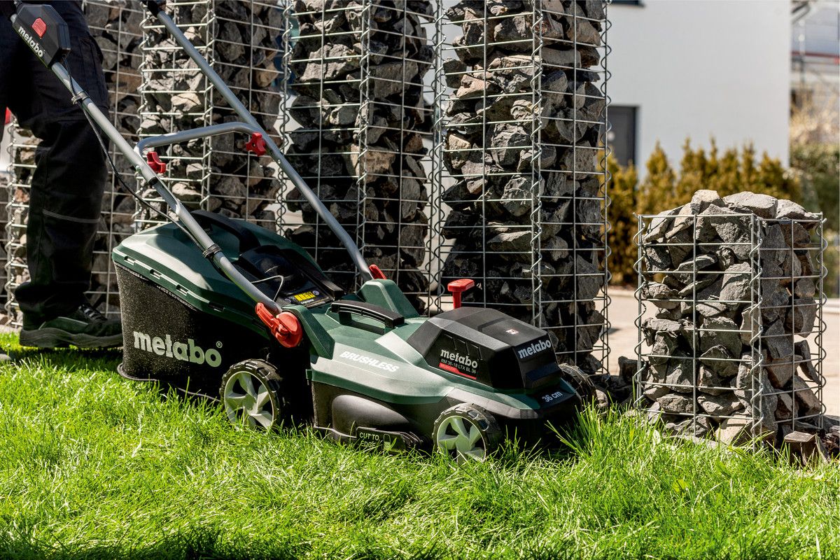 Akku-Rasenmäher solo RM 36-18 LTX BL 36 Metaboohne Akku ohne Ladegerät Karton