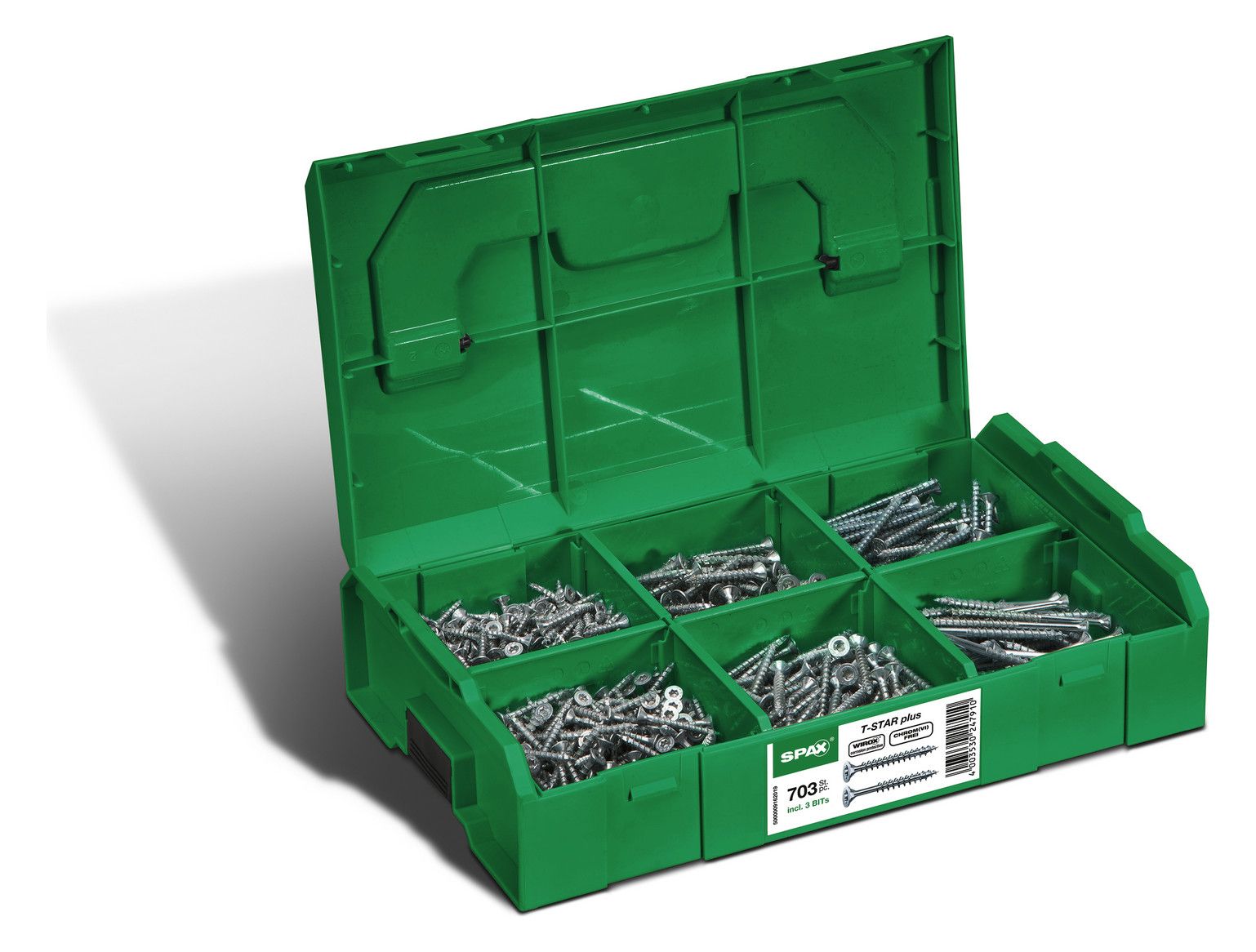 SPAX Montagekoffer in L-Boxx Mini