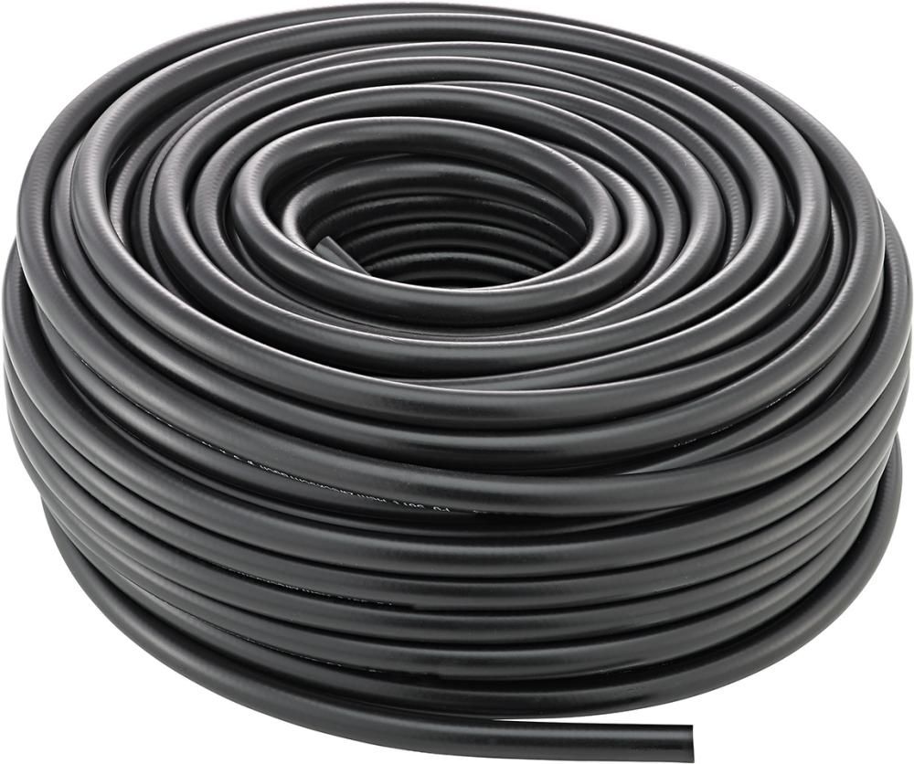 Mehrzweckschlauch PU-Soft, schwarz, 9x3mm, 25m FORTIS