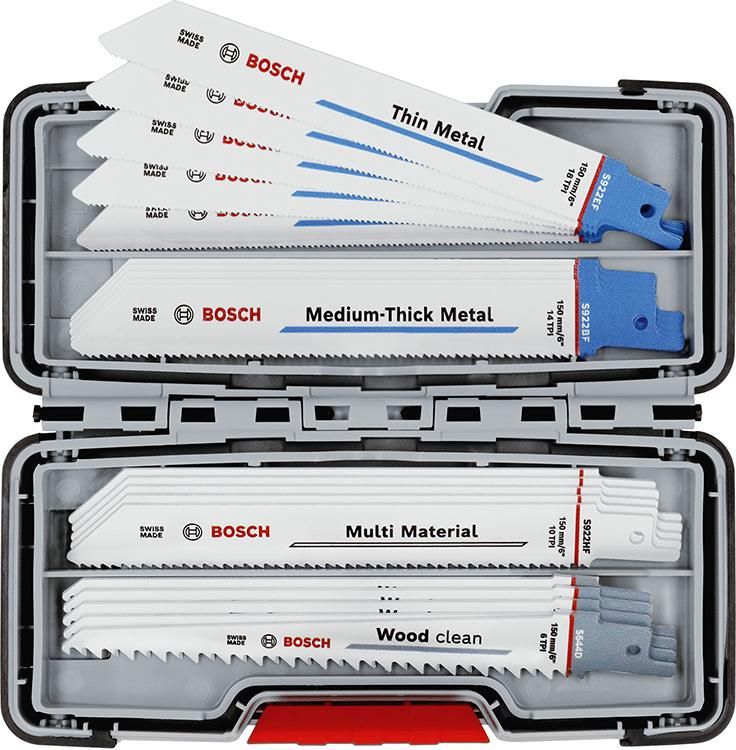 Säbelsägeblatt-Set Bosch 20-teilig Wood and Metal