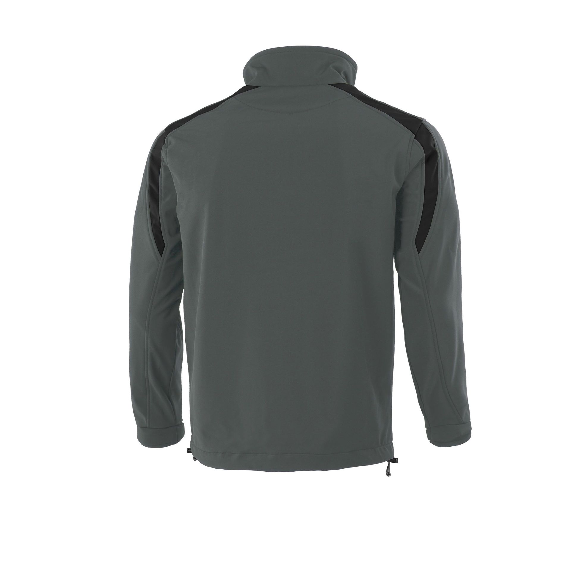 Qualitex Softshelljacke softshell, grau/schwarz, Gr. S