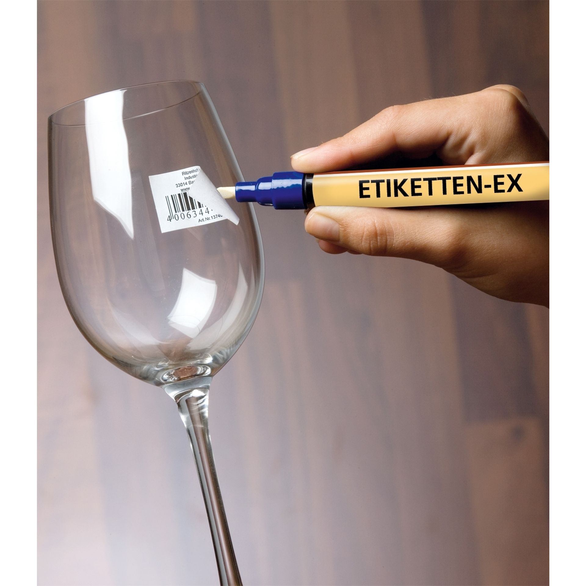 Etiketten-Ex