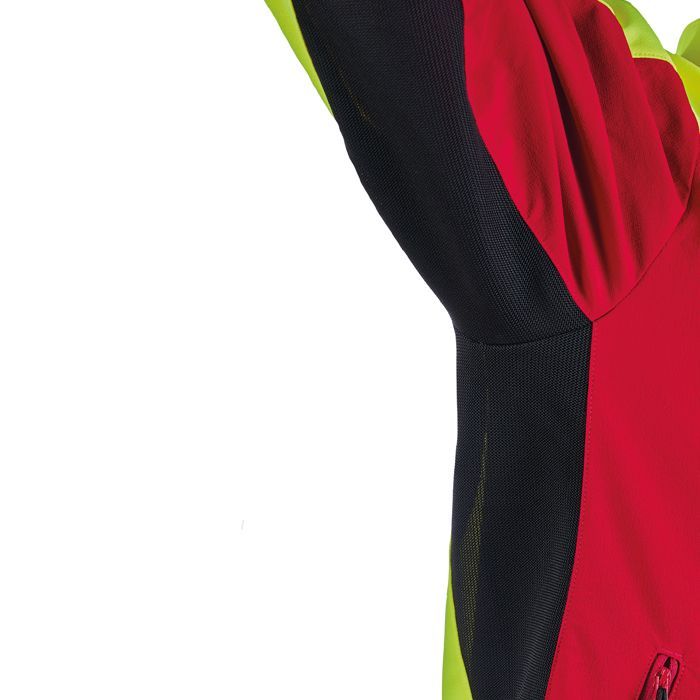 PSS X-treme Funktionsjacke Breeze rot/gelb - Gr. 3XL