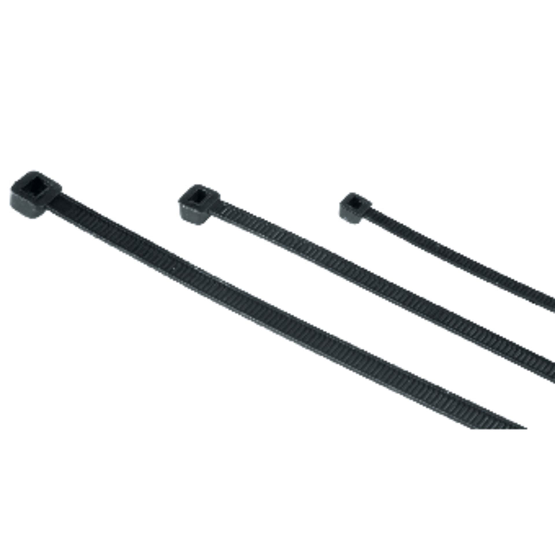 Kabelbinder 2,5x100/150/200mm sw 150St