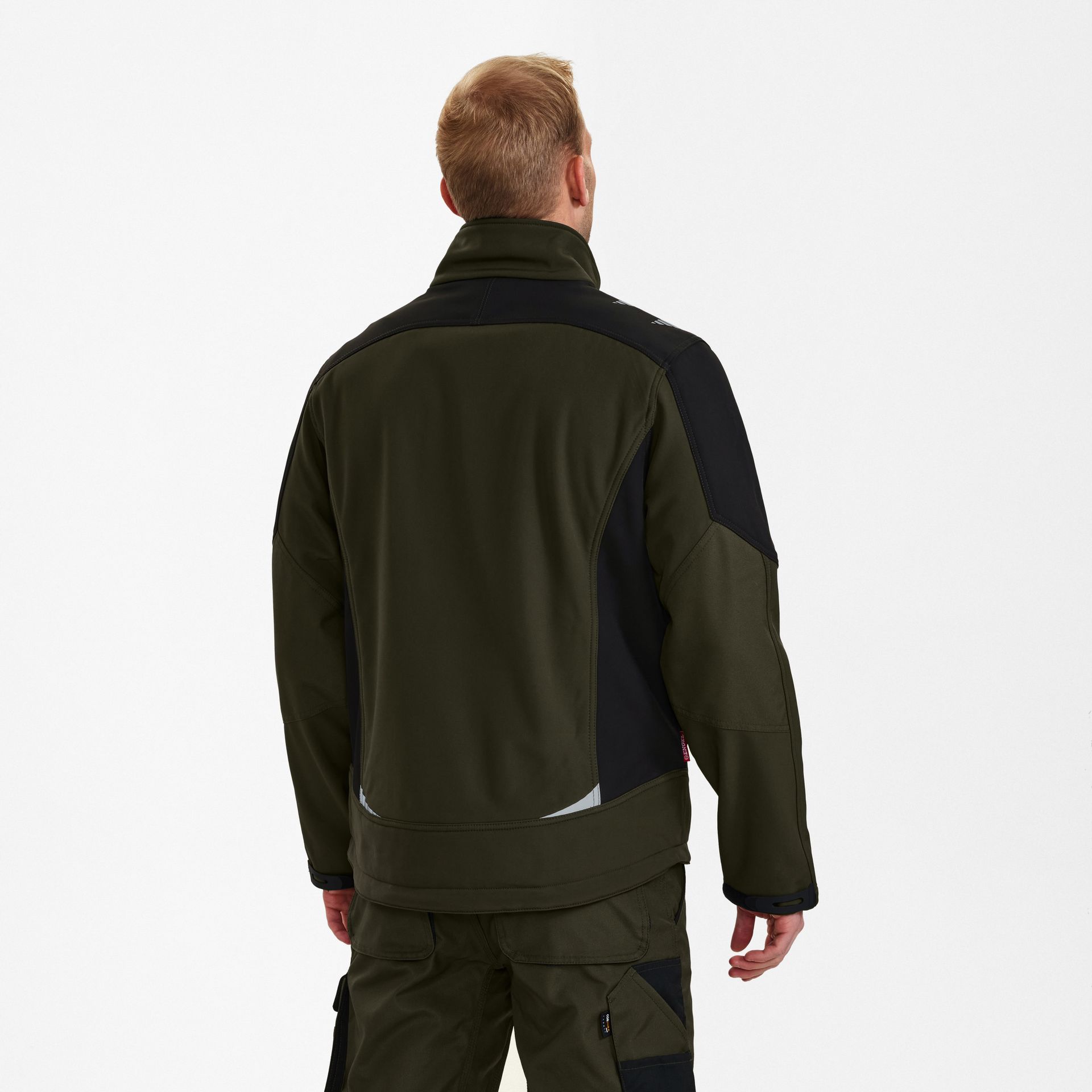 Galaxy Softshelljacke Forest Green/Schwarz, Gr. L