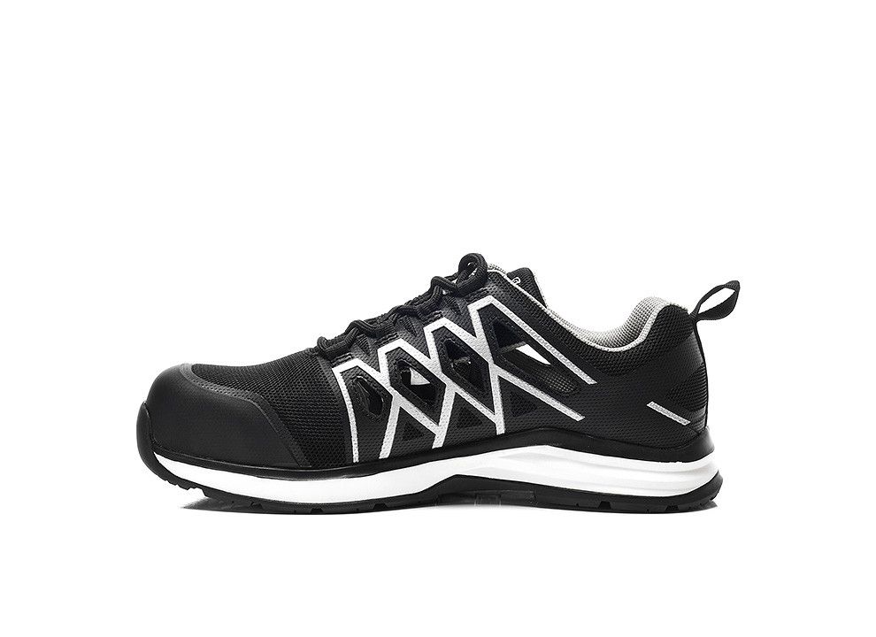 Sicherheitshalbschuh jo_SWIFT Air black Low ESD S1PS, Gr. 36