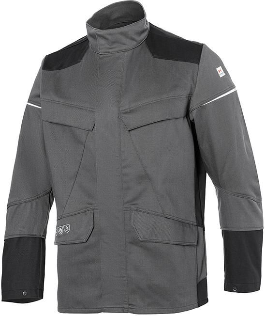Kübler PROTECTIQ Jacke, Anthrazit, Gr. 24 Untersetzt