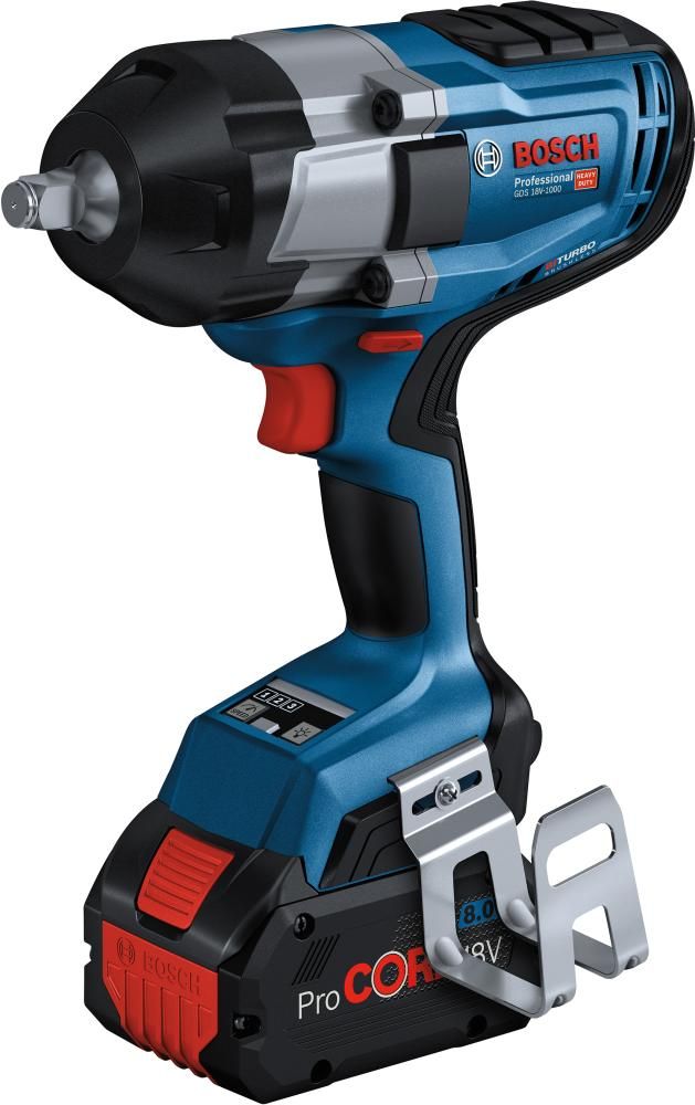Akku Schlagschrauber GDS 18V-1000 Bosch 2x18,0 V 8,0 Ah Ladegerät GAL1880 L-Boxx