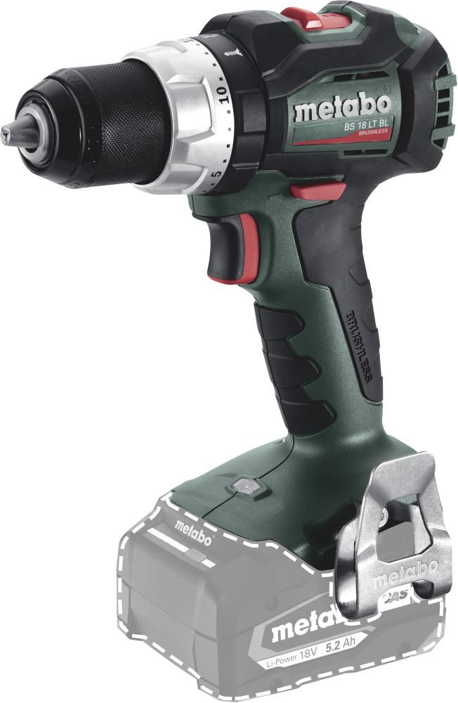 Akku Bohrschrauber solo BS 18 LT BL Metabo ohne Akku ohne Ladegerät MetaLoc