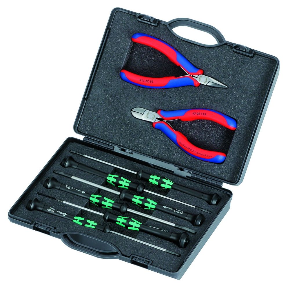 KNIPEX Elektronikzangensatz