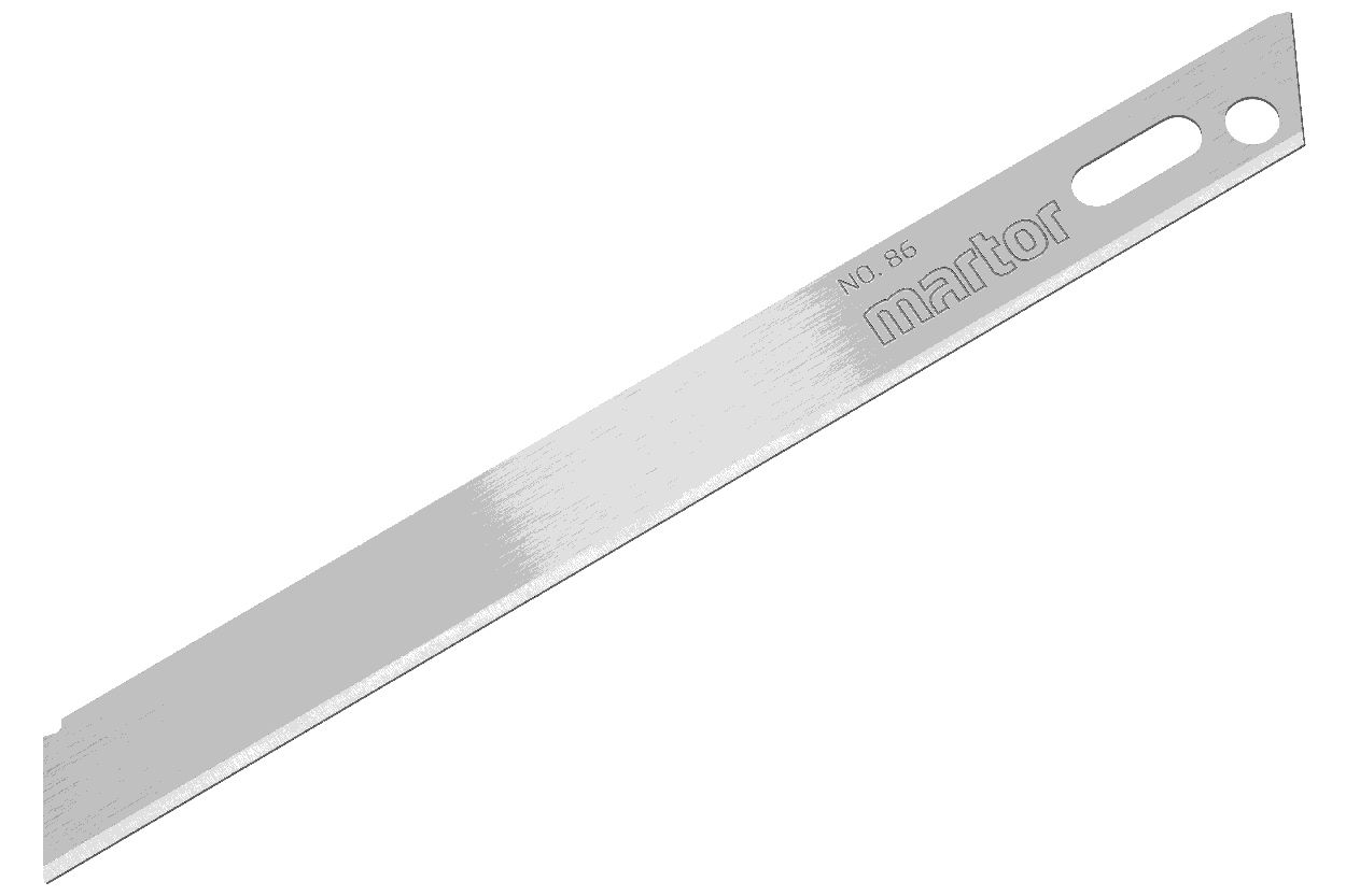 MARTOR Ersatzklinge STYROPORKLINGE 86 Standardschliff | 10 Stück