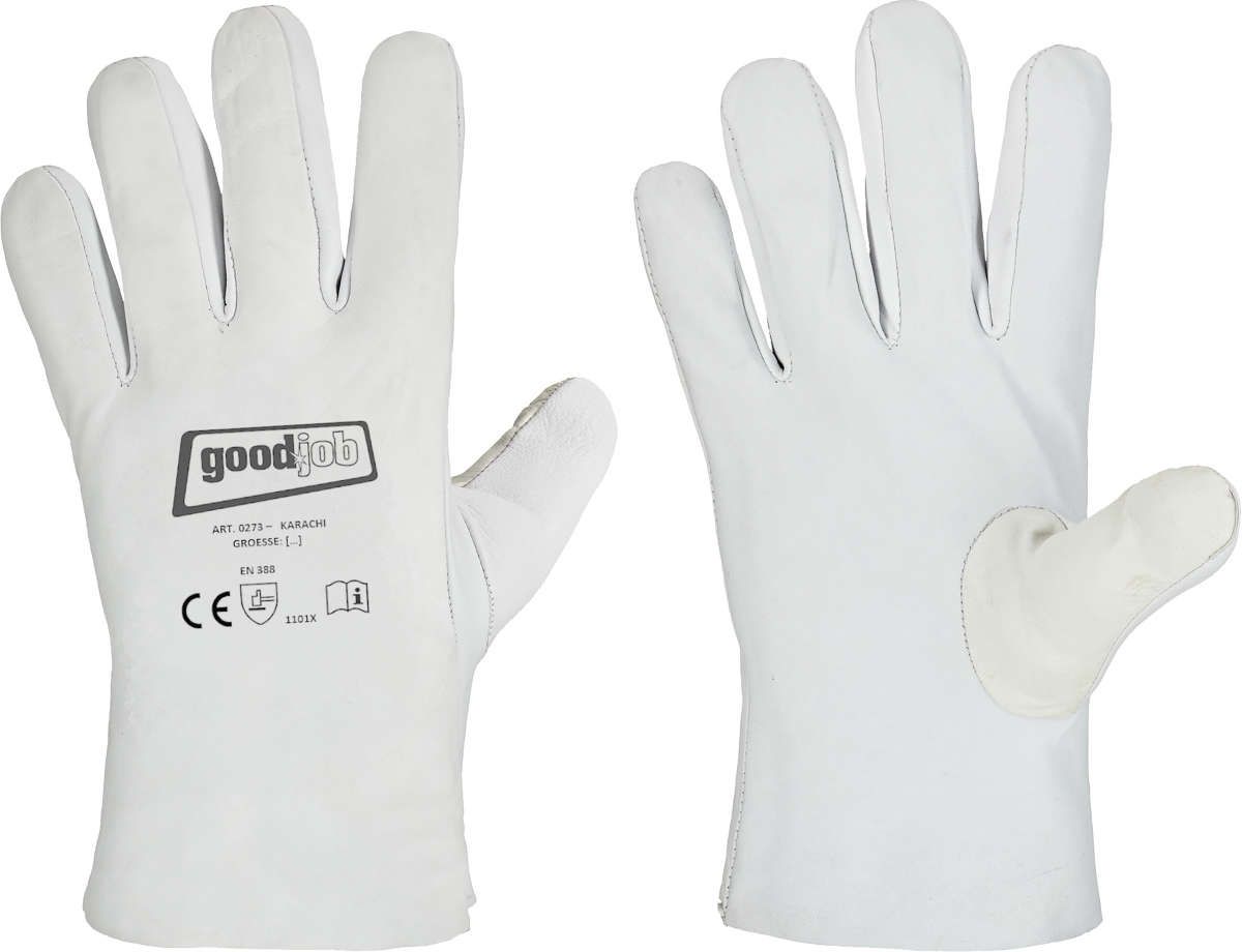 Handschuh, Nappaleder, Gr. 10