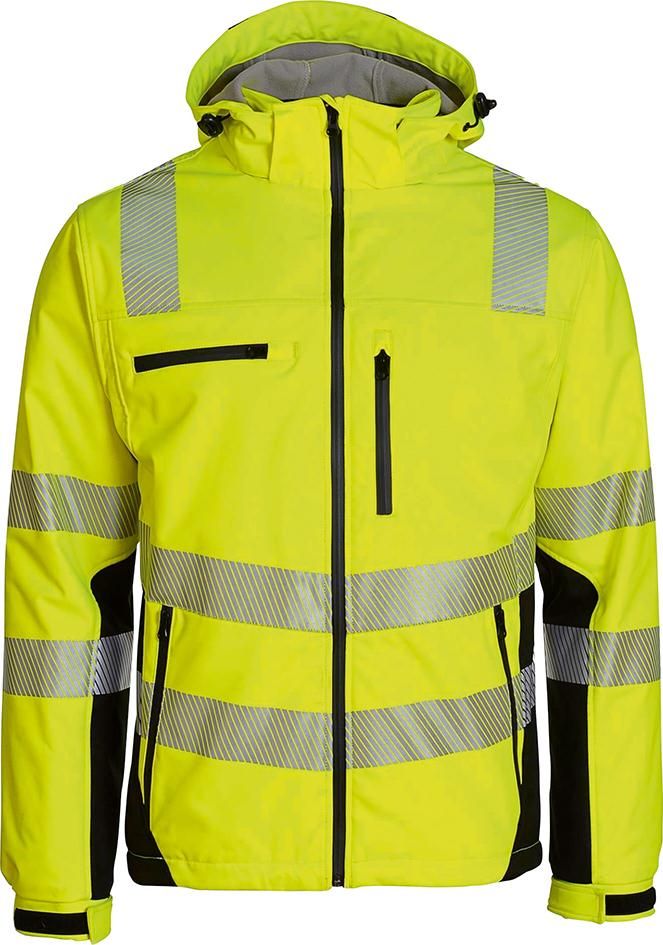 Softshelljacke, Gr.2XL gelb/schwarz Gr.2XL