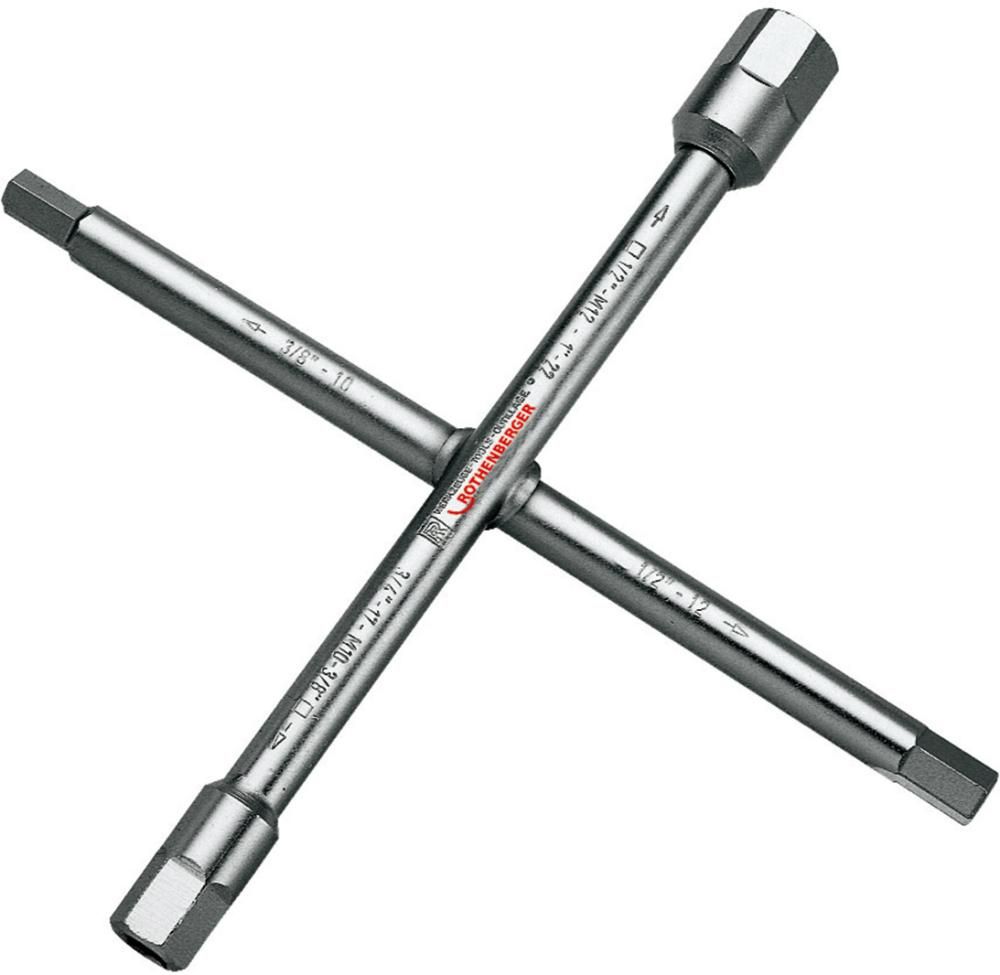 Rothenberger Sanitär-Kreuzschlüssel 220 x 220mm