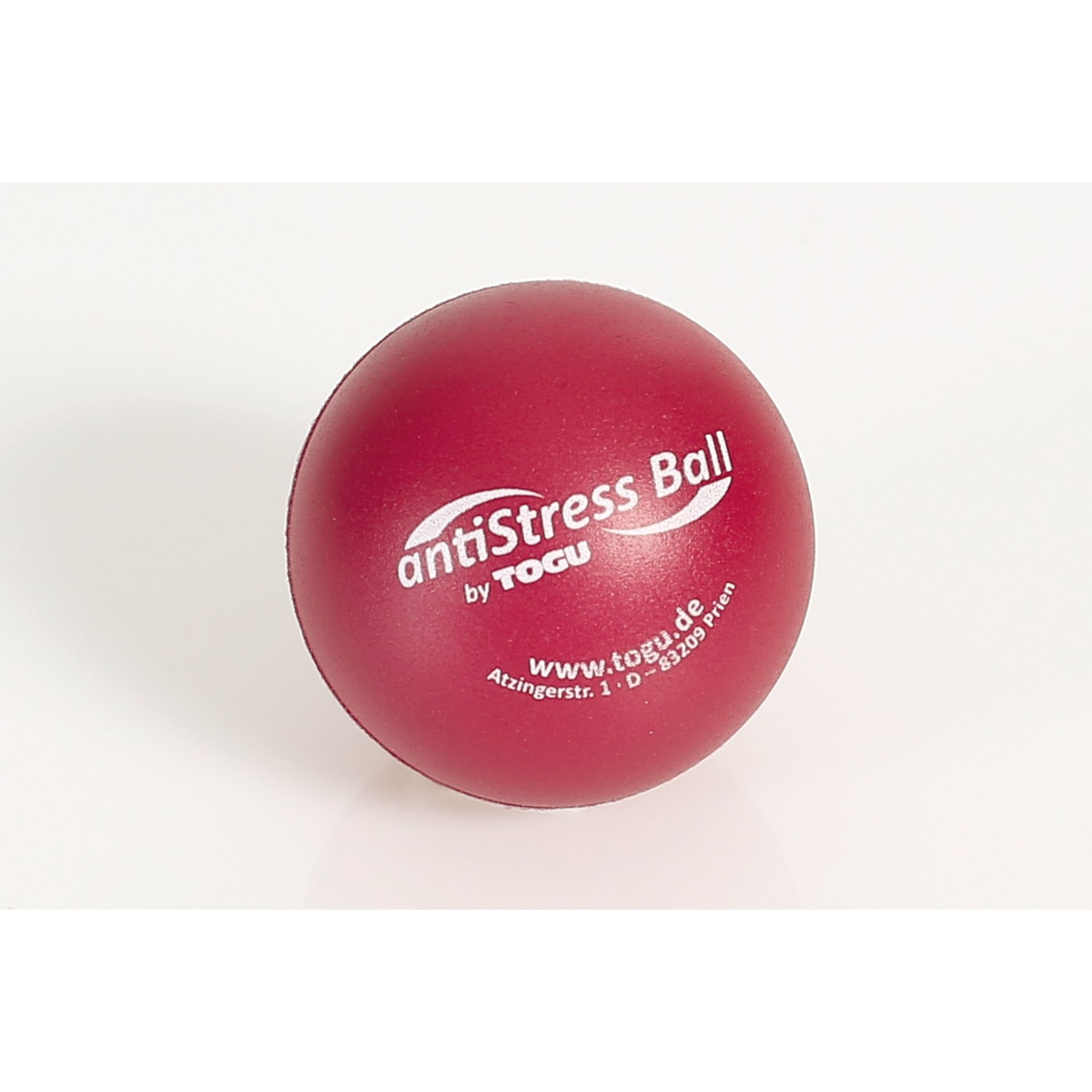 Ball ANTI-STRESS 6,5cm rot