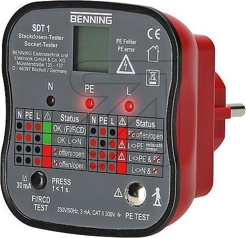 BENNING Steckdosentester