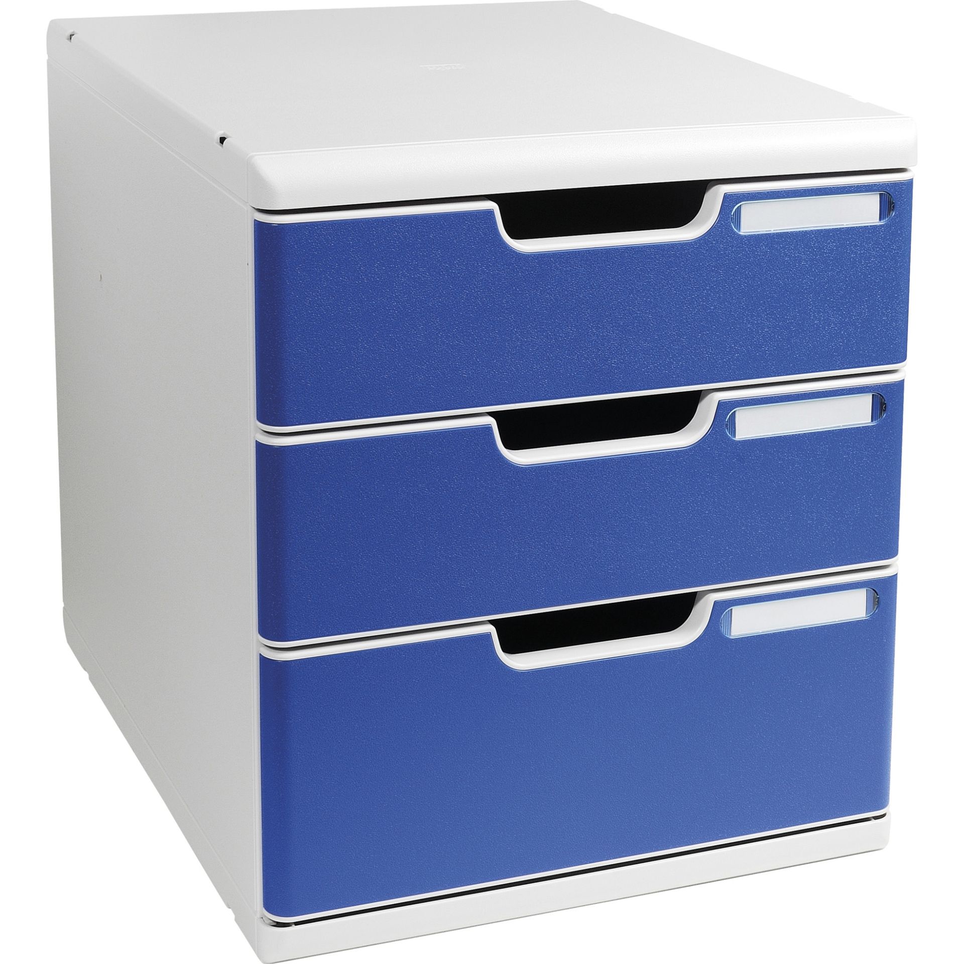 Modulo A4 Classic 3Schübe l.gr/blau