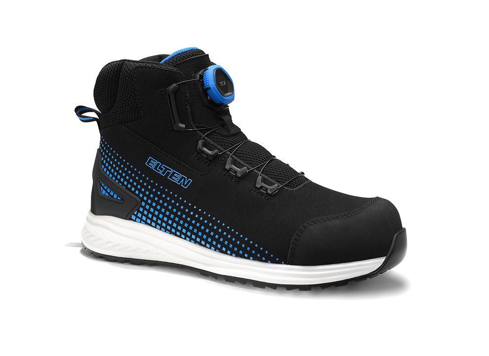 ELTEN Sicherheitsstiefel JORAN BOA® blue Mid ESD S3L, Gr. 36