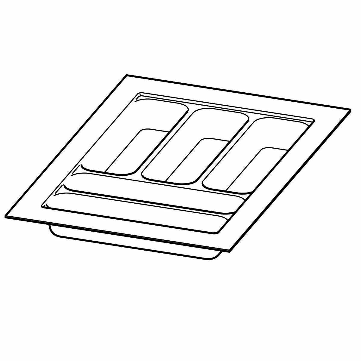 OrgaTray 480, 400 x 470 mm, silber
