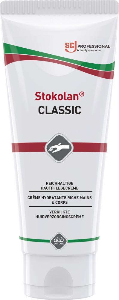 Stokolan Classic Hautpflegecreme 100 ml Tube trockene-strapaz. Haut