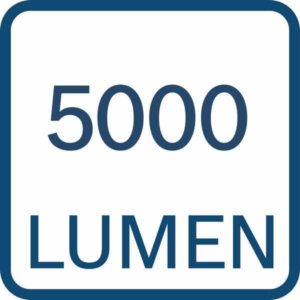 Akku-Bauleuchte GLT18V-5000