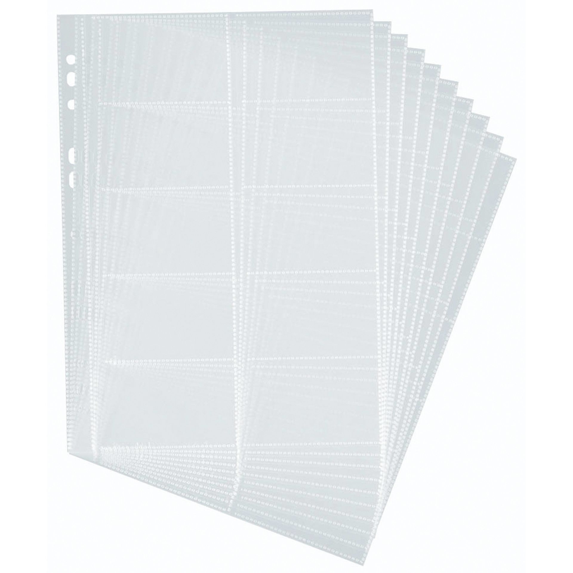 Visitenkartenhülle  für 20Karten 90x57mm 10St