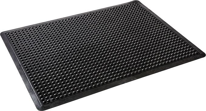 Anti-Ermüdungsmatte SBR/NR, schwarz, runde Stollen, 15mm, 1200x900mm