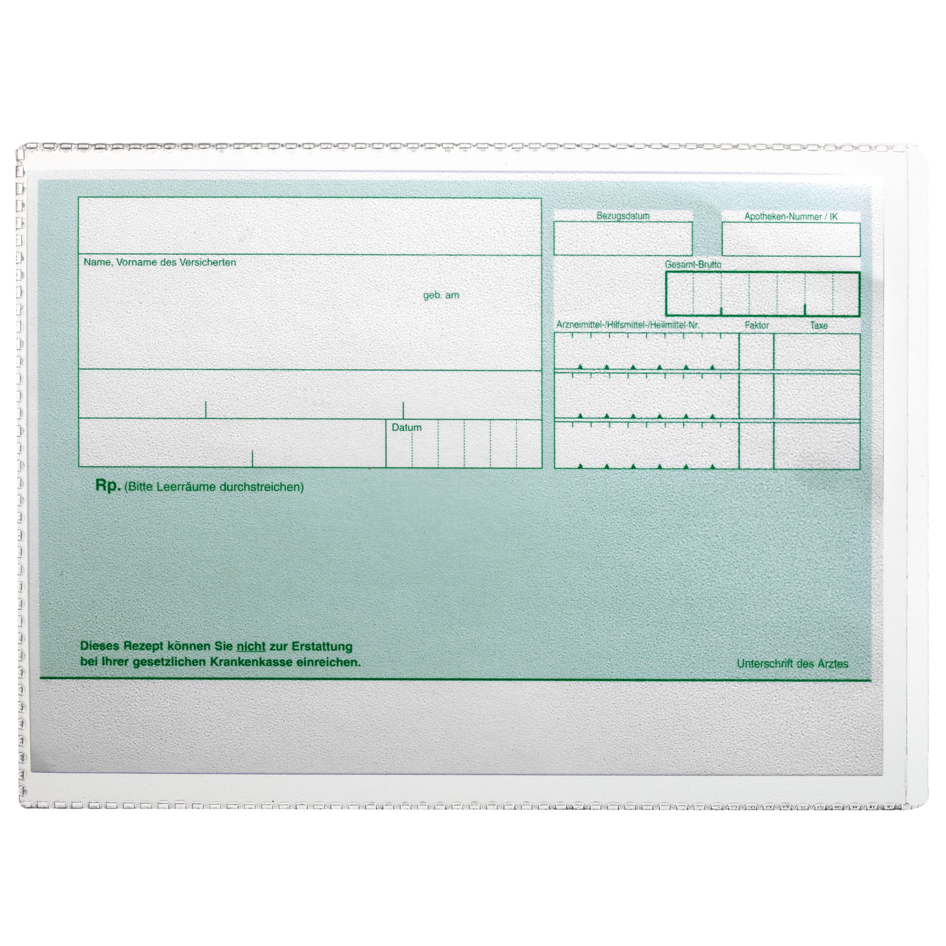 Ausweishülle 105x148mm Polypropylen transparent