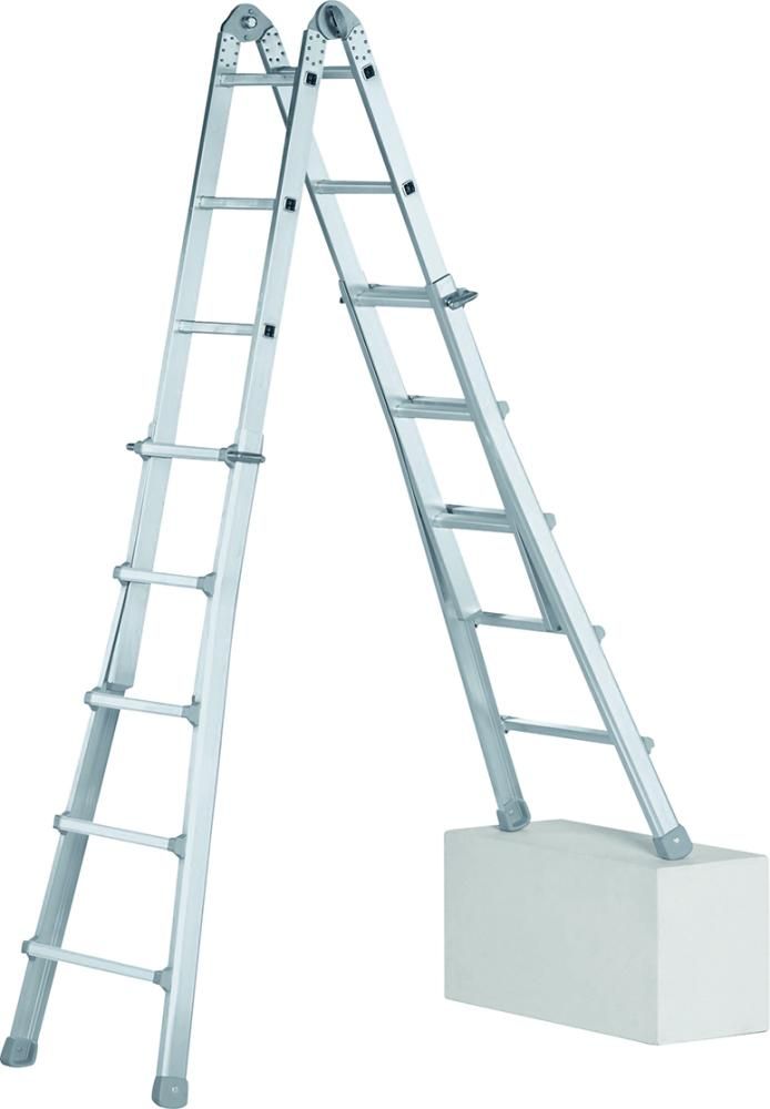 Teleskopleiter Variomax V4x3 Sprossen Leiterlänge max 3,10 m Arbeitshöhe 3,85 m