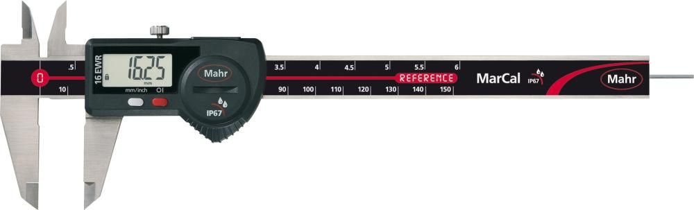 Messschieber digital IP67mit Datenausgang 150mm RT MAHR