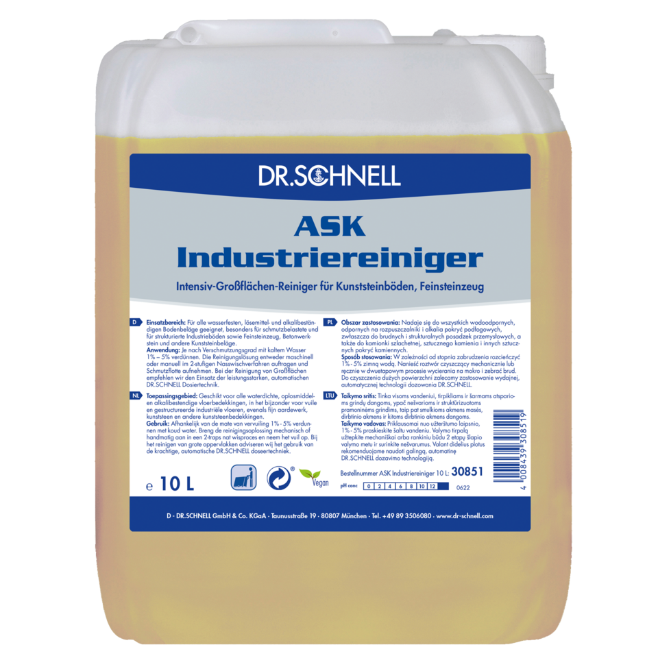 ASK INDUSTRIEREINIGER Kanister 10 Liter