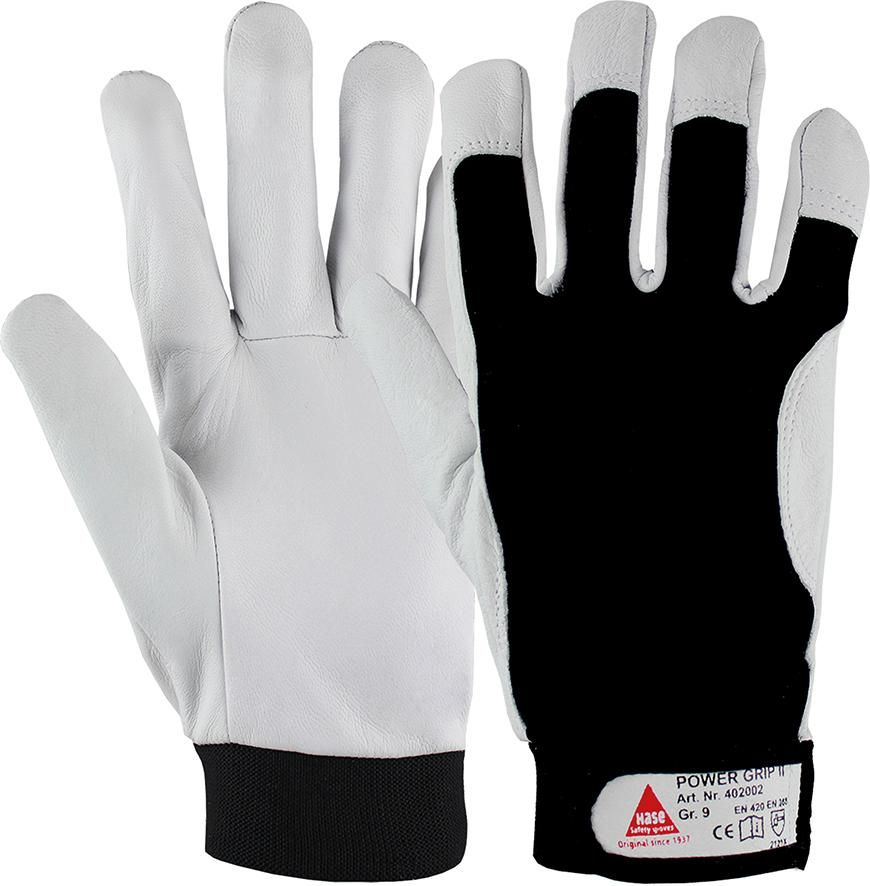Handschuh, Nappaleder, mit Klett., Gr. 8