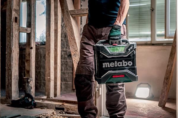 Baustellenradio solo RC12-18 32WBTDAB+ Metabo ohne Akku ohne Ladegerät Karton