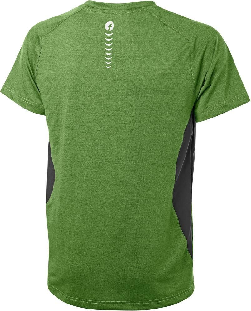 T-Shirt Quick Dry grün/schwarz meliert Gr. 2XL Fortis Elements