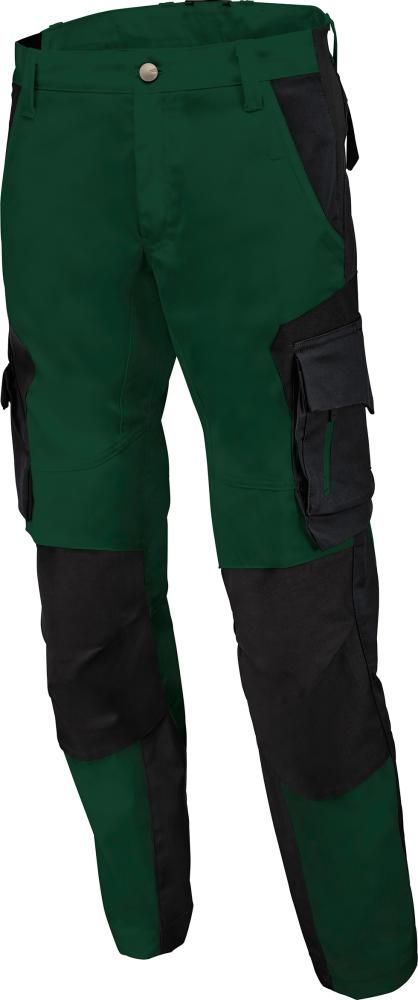 Arbeitshose FLORIAN grün-schwarz 48 FHB
