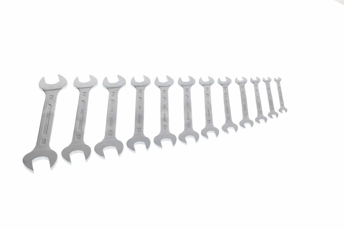 6-120 Doppelmaulschlüssel-Satz 12-teilig 6-32 mm