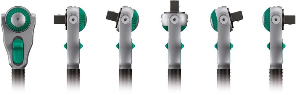 Umschaltknarre 1/4" ZYKLOP speed Wera