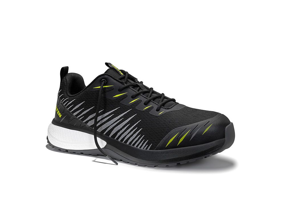 Sicherheitshalbschuh THUNDER XXSW black-green Low ESD S3S