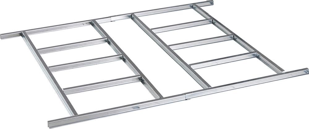 Fundamentprofil zu Putdach-Haus 012882 216 x 116 x 3 cm