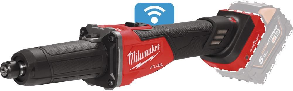 Akku-Geradschleifer solo M18 FDGROVB-0X Milwaukee ohne Akku ohne Ladegerät HD-Box