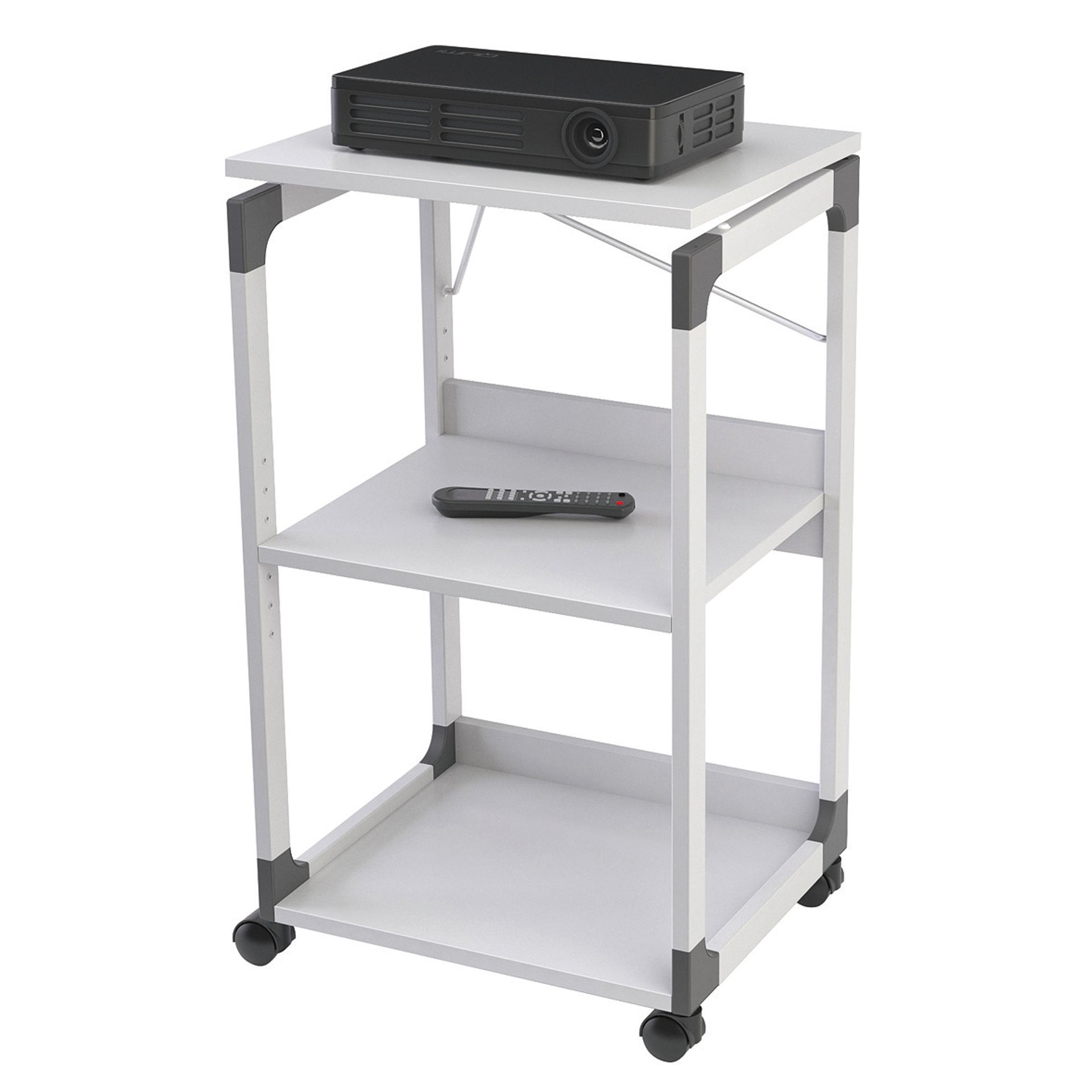 Bürowagen 508x432mm 3Böden grau